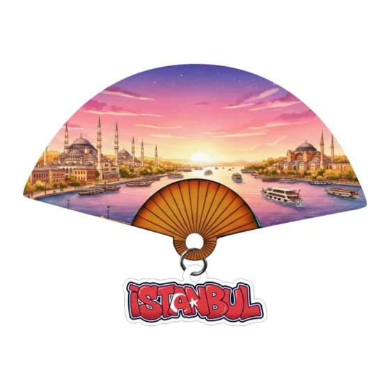 Unfolding Scroll Fans collection souvenir