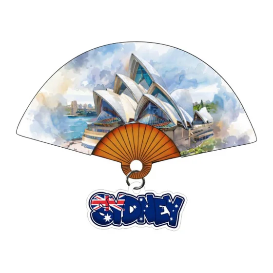 Sydney — Unfolding Scroll Fans
