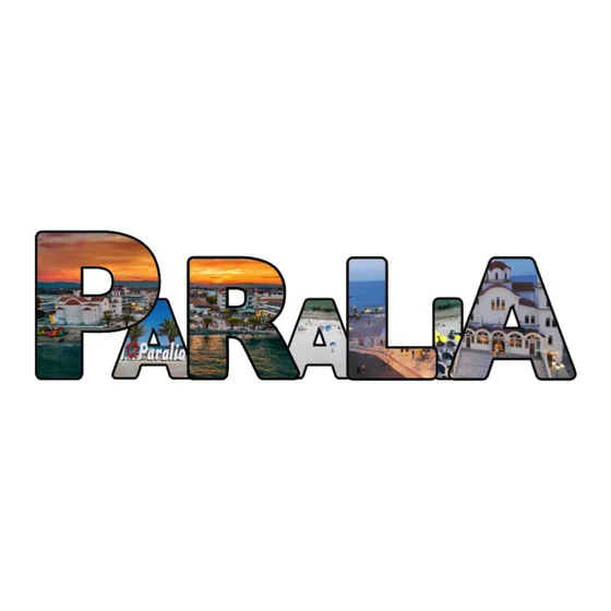3D Letters collection souvenir