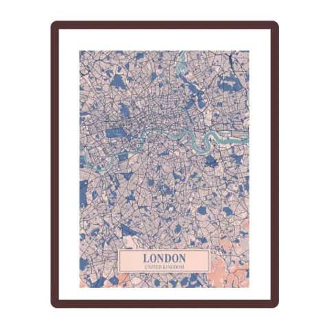 City Map collection souvenir