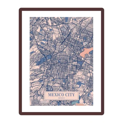 Mexico City — City Map