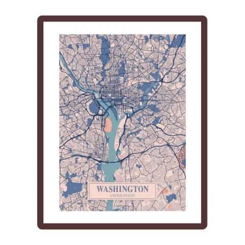 Washington — City Map