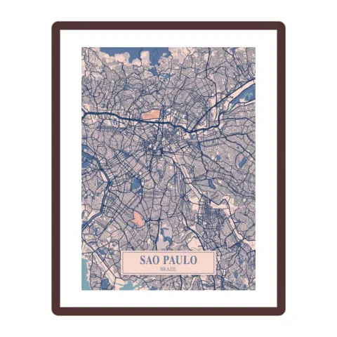Sao Paulo — City Map