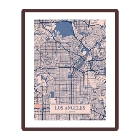 Los Angeles — City Map